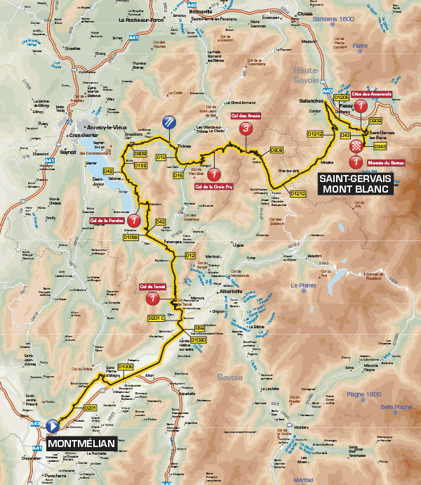 Stage 7 map